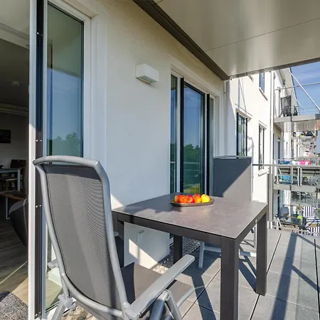 Prora - Mit Balkon, Meerblick, Gemeinschaftssauna Und E-ladestation - Ostwind Apartment Binz
